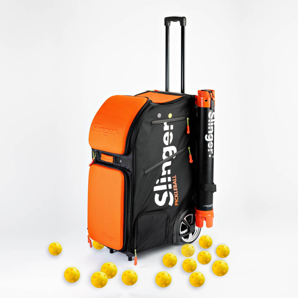 Slinger Pickleball Slam Pack + Pickleballs